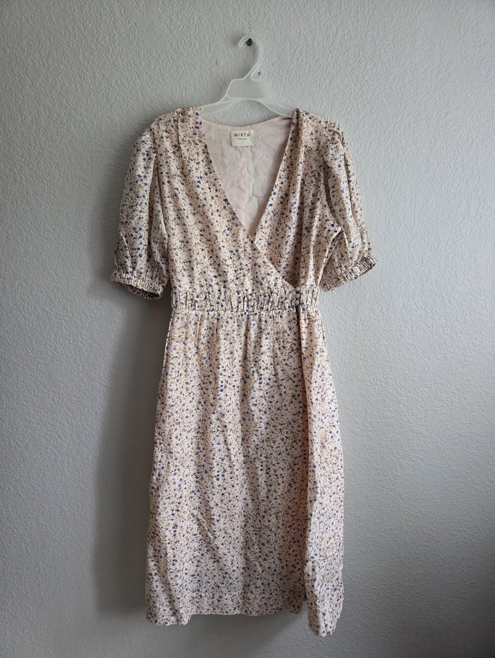 MIRTH cotton and Silk Blend Dress